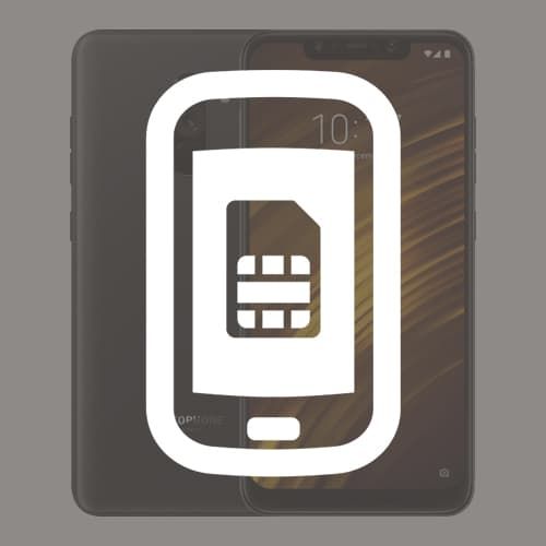 Копия Xiaomi Pocophone F1 не видит сим-карту / флешку